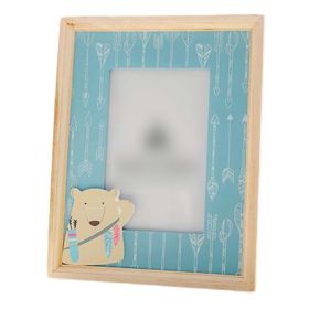 Blue Cartoon Tabletop Picture Frames Wood Photo Frame 4x6 Picture Frame Display Blue Cartoon Tabletop Picture Frames Wood Photo Frame 4x6 Picture Frame Display
